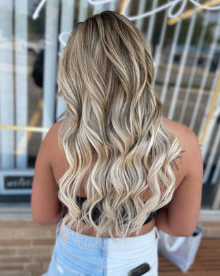 XO Invisible Extensions Hollywood(NEW COOLER TONE DARKER ROOT)