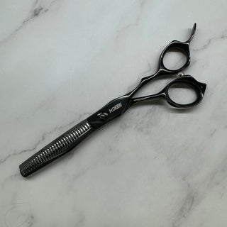 HDXO Pro Shears / BLACK 30 Teeth Thinning 6” VG10 #1011