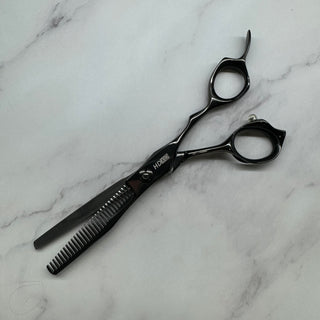 HDXO Pro Shears / BLACK 30 Teeth Thinning 6” VG10 #1011