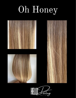 Add on color swatch.  Oh Honey, Teddy Bear Bronde, Old Money Blonde, buttery Blonde. This is already on the main new color ring.