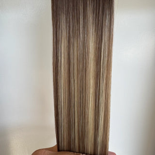 Wavy Inspired Weft Teddy Bear Bronde