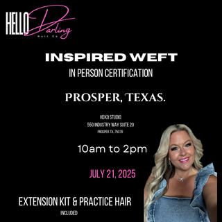 Inspired Weft In Person Training Prosper Texas 7/21/2025