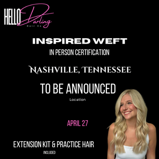 Inspired Weft In Person Training Nashville Tn. 4/27/2025