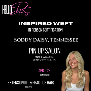 Inspired Weft In Person Training Soddy Daisy, Tn 4/28/2025