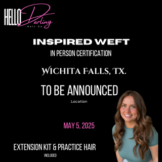 Inspired Weft In Person Training Wichita Falls, Tx 5/5/2025